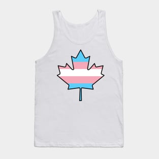 Maple Leaf Trans Pride! Tank Top